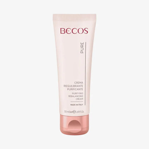 Becos Pure Crema Viso Riequilibrante Purificante 50ml - Planethair