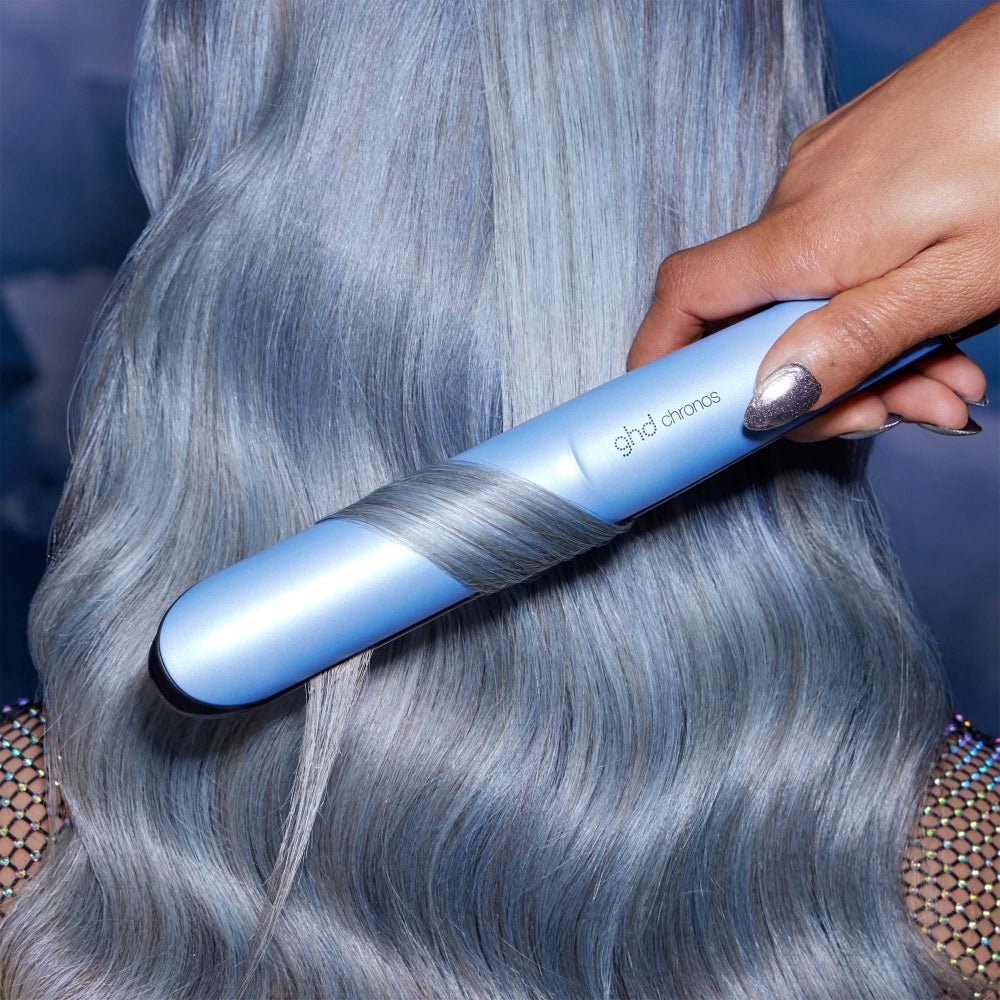 Ghd Chronos Blu Ghiaccio piastra per capelli - Planethair 