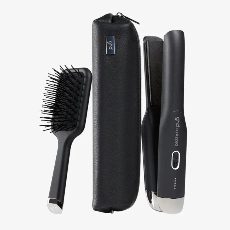 Ghd Unplugged Gift Set wireless straightener and mini brush
