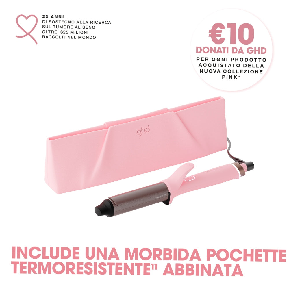 Ghd Chronos Curve Grand Tong Pink Collection 32mm Dusted Pink