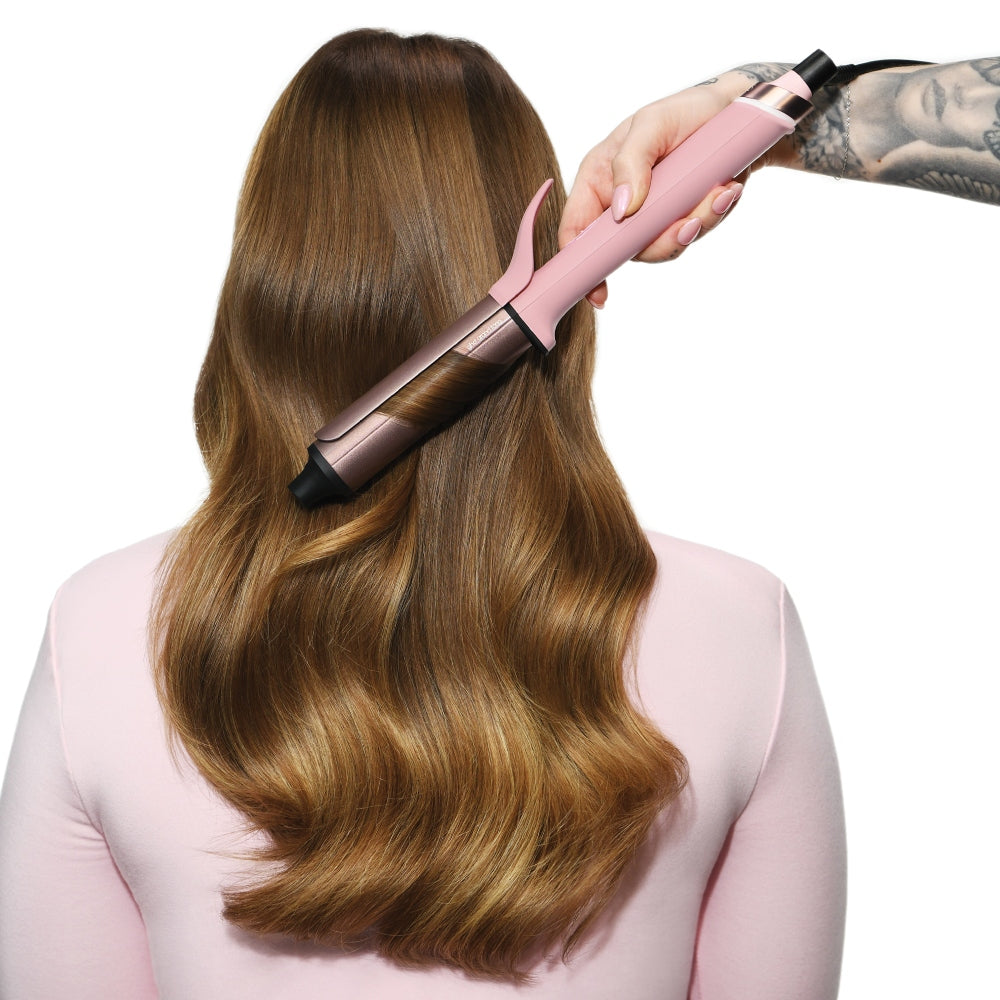 Ghd Chronos Curve Grand Tong Pink Collection 32mm Dusted Pink
