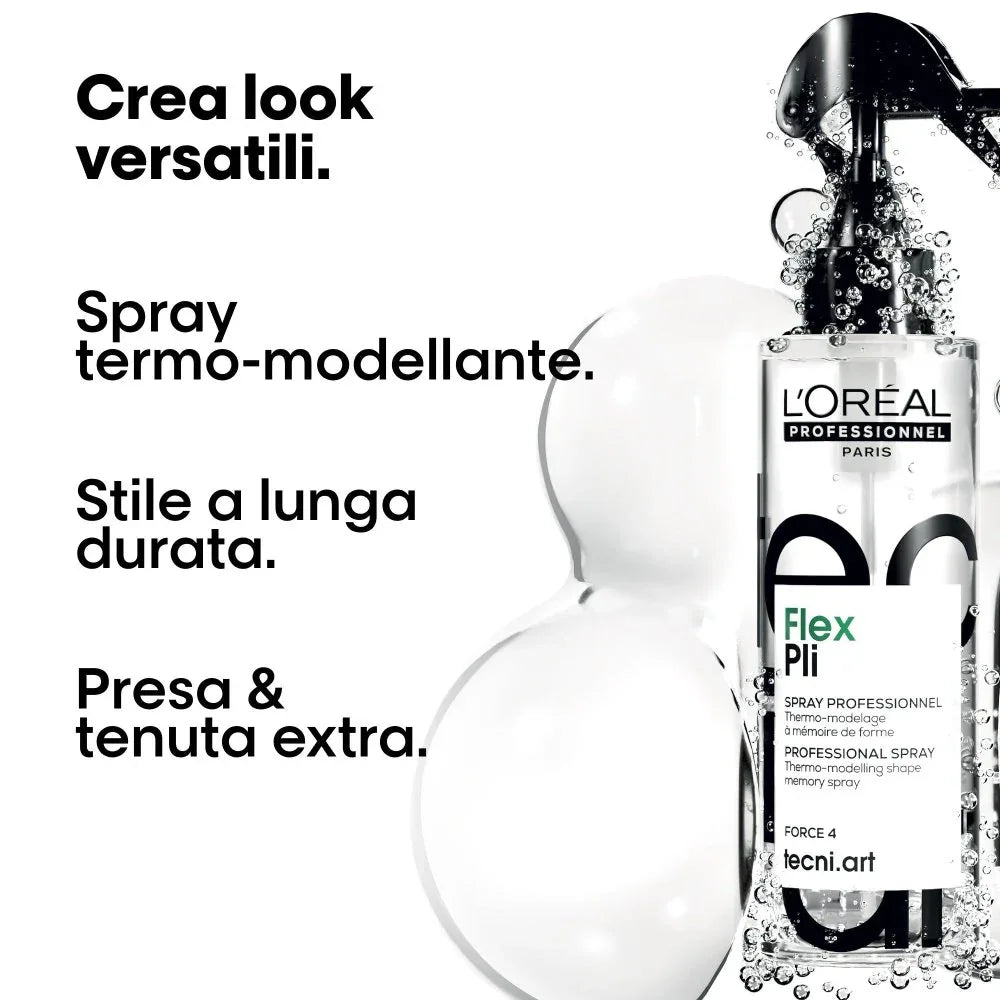L'Oréal Tecni.Art Pli Spray 190ml Termoprotettore Volume - Planethair