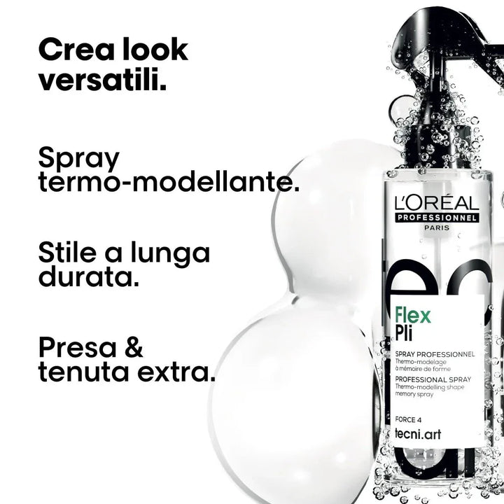 L'Oréal Tecni.Art Pli Spray 190ml Termoprotettore Volume - Planethair