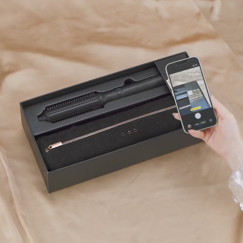 GHD Rise Gift Set, Spazzola Volumizzante Elettrica