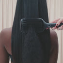GHD Glide+ Max Gift Set Nero, Spazzola Lisciante + Paddle Brush