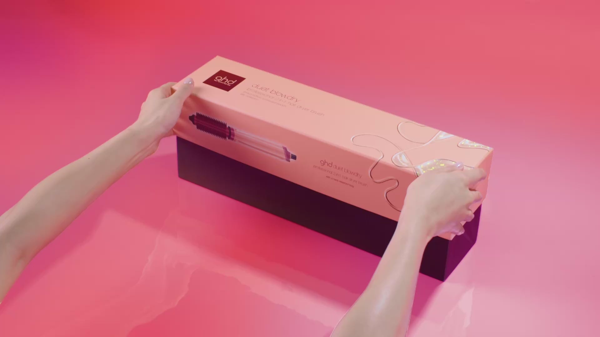 Unboxing DuetBlowdry GHD limited edition Jelly Sunkissed Peach