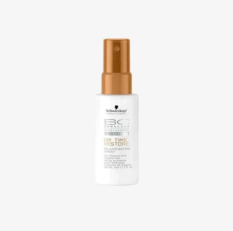 Schwarzkopf Q10 Time Restore Rejuvenating Spray Pour Cheveux Matures et Fragiles 50ml - Planethair