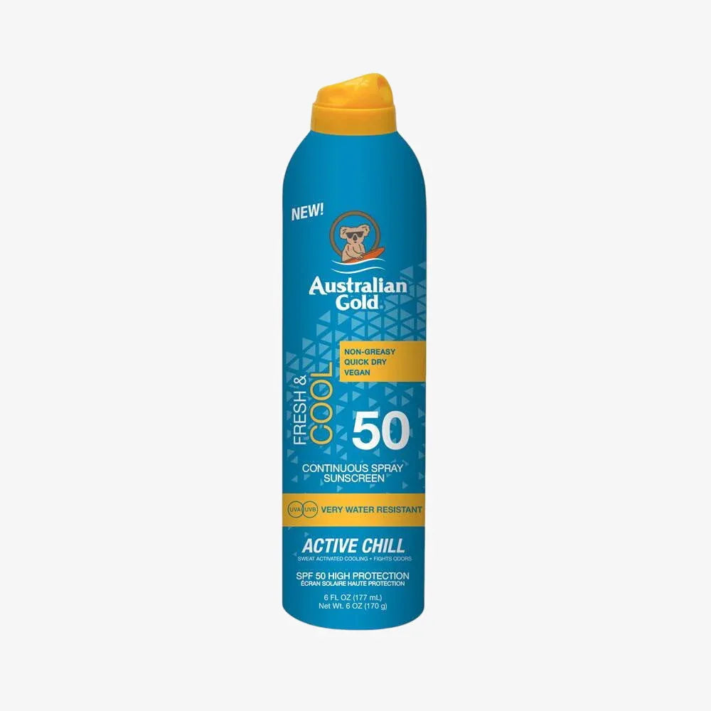 Australian Gold Active Chill Spray Contínuo SPF50 177ml