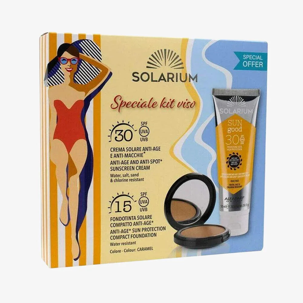 Solarium Speciale Kit Viso Caramello