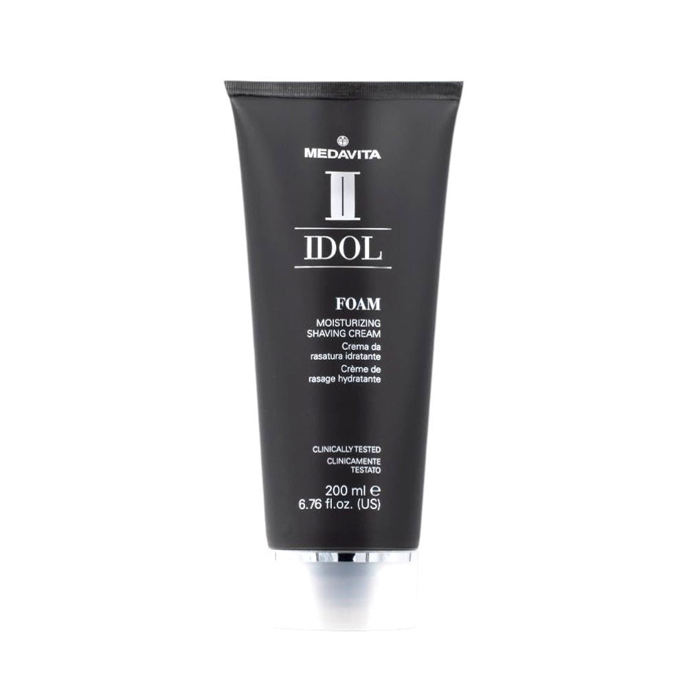 Medavita Idol Man Foam Moisturizing Shaving Cream 200ml - Rasatura - 8033928000335