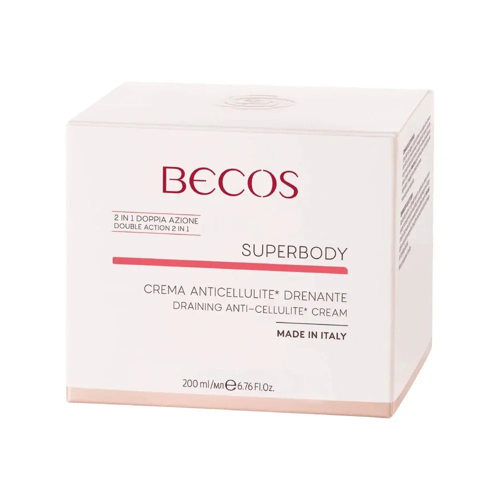 Becos Superbody Crema Anticellulite Drenante 200ml - Planethair