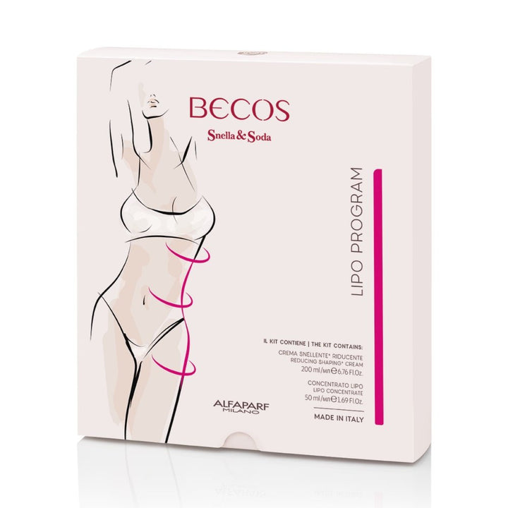 Becos Kit Lipo Program Snella & Soda body snellente - Planethair 