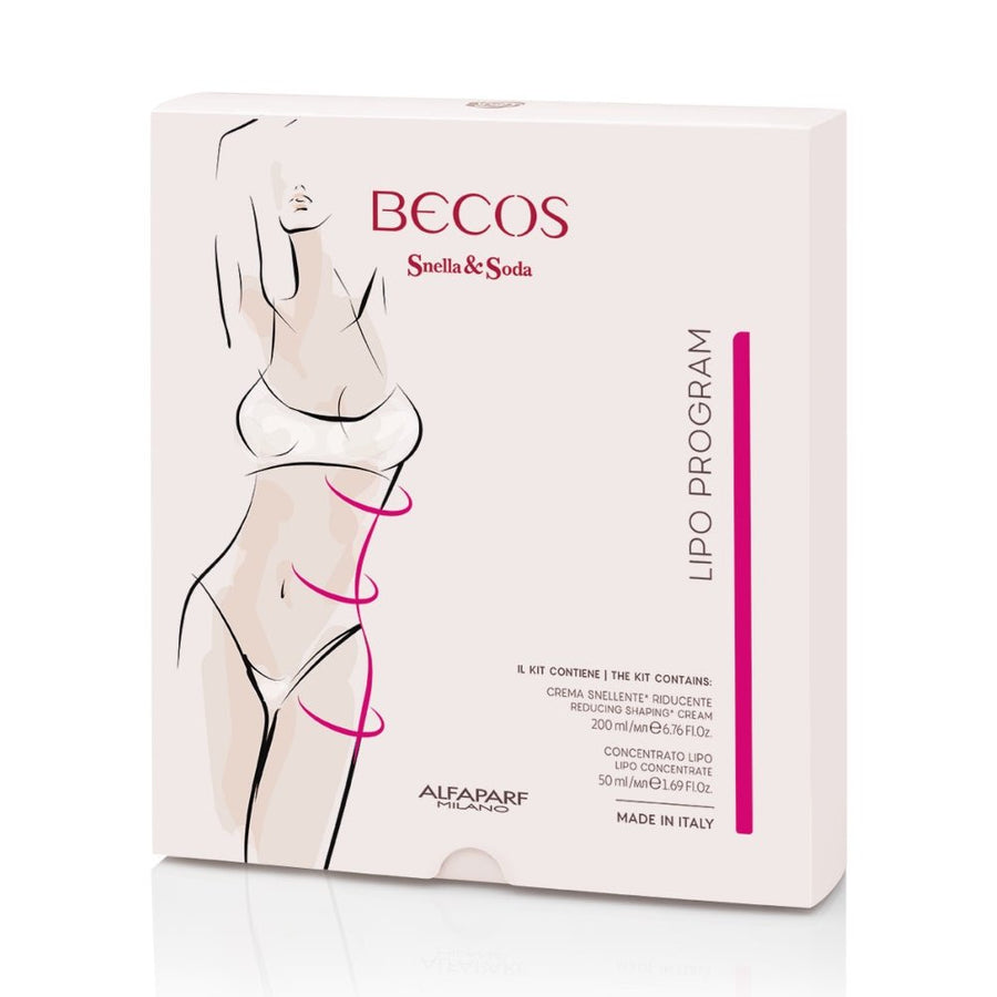 Becos Kit Lipo Program Snella & Soda body snellente - Planethair 