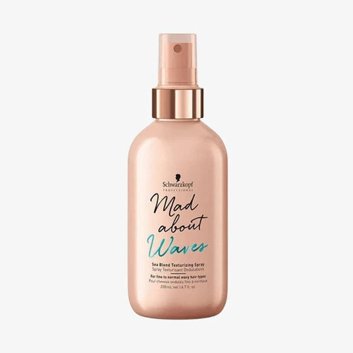 Mad About Waves Sea Blend Texturizing Spray Schwarzkopf 200ml spray capelli mossi - Planethair