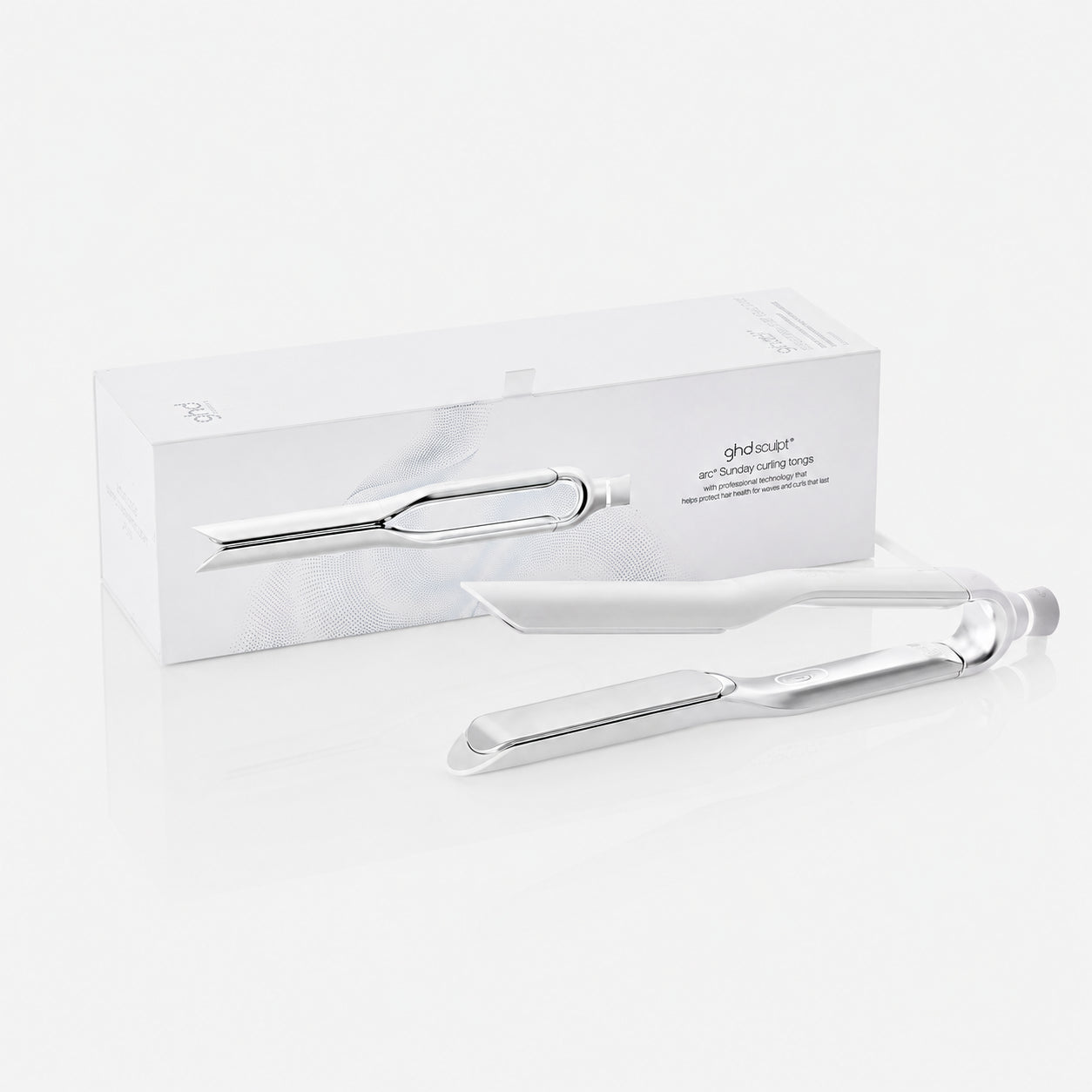 GHD Sculpt bianca piastra per capelli professionale