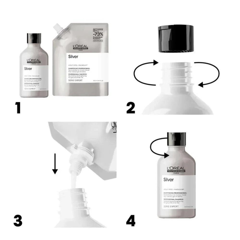 L'Oreal Professionnel Serie Expert Silver Shampoo antigiallo - Planethair