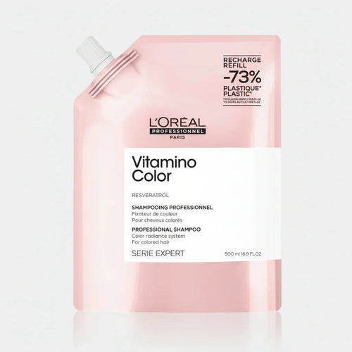 L'Oreal Professionnel Serie Expert Vitamino Color Shampoo capelli colorati - Planethair refiil ad uso domestico 500ml
