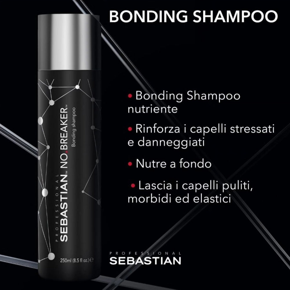 Sebastian No Breaker Bonding Shampoo capelli danneggiati - Planethair 