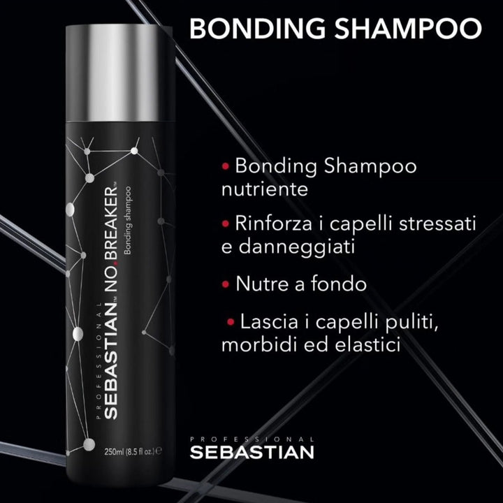 Sebastian No Breaker Bonding Shampoo capelli danneggiati - Planethair 