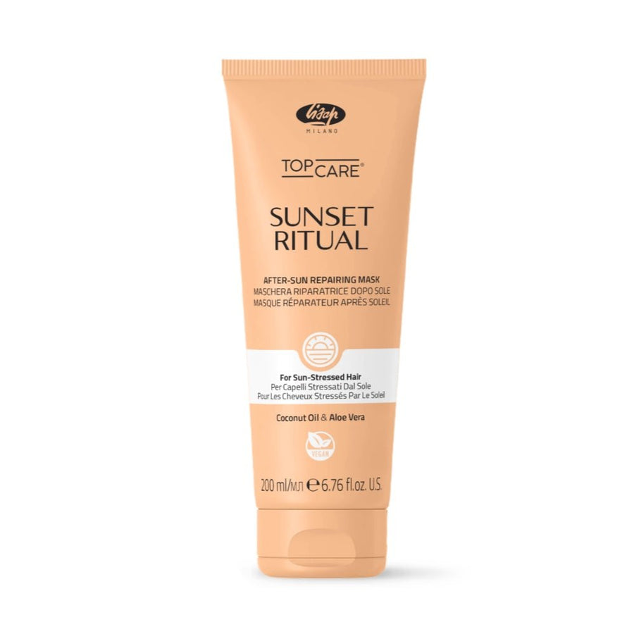 Sunset Ritual Maschera Riparatrice Dopo Sole Lisap Top Care 200ml - Planethair 