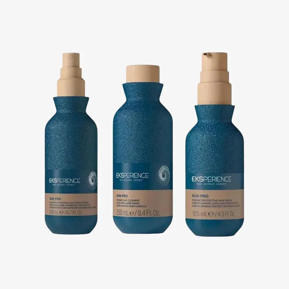 Eksperience Sun kit Solar Hair Shampoo, Conditioner and Protective Cream