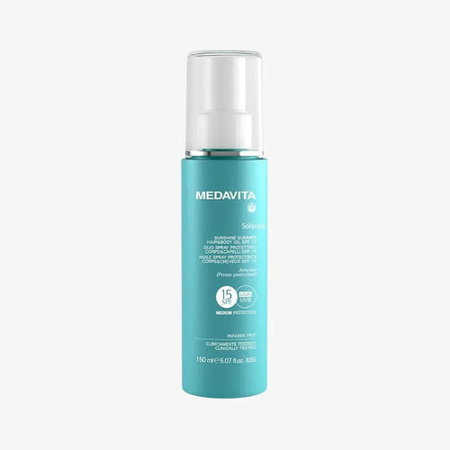 Medavita Solarich Olio Spray Protettivo Corpo e Capelli SPF15 150ml - Planethair