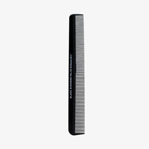 DenMan Black Diamond BD16 215mm Military Comb pettine - Planethair