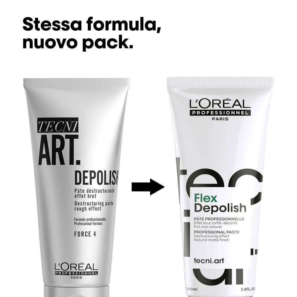L'Oréal Tecni.Art Depolish 100ml Pasta Modellante Opaca - Planethair