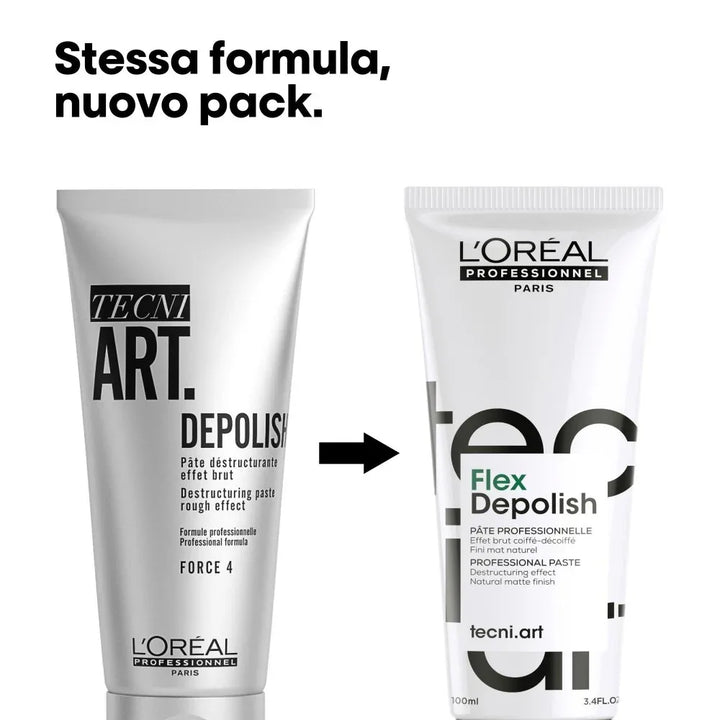L'Oréal Tecni.Art Depolish 100ml Pasta Modellante Opaca - Planethair