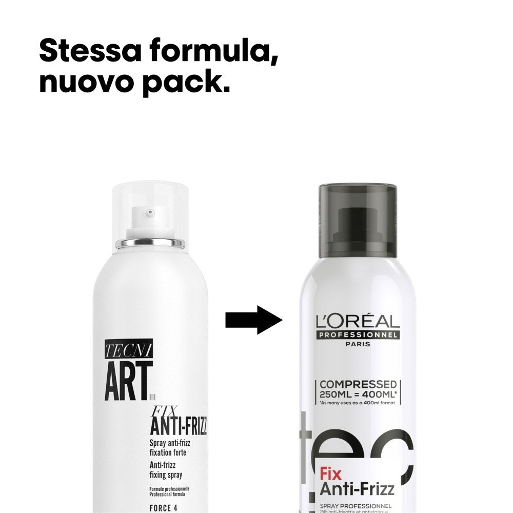 Ingredienti e formulazione spray fissante L'Oréal Tecni.Art Fix Anti-Frizz