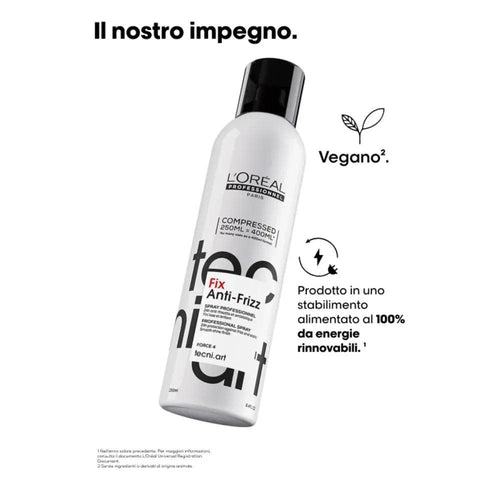 L'Oréal Tecni.Art Fix Anti-Frizz 250ml – Spray anti-crespo - Planethair