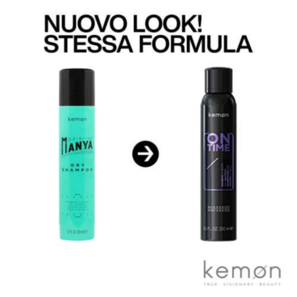 Kemon On Time shampoo secco 250ml - Planethair 