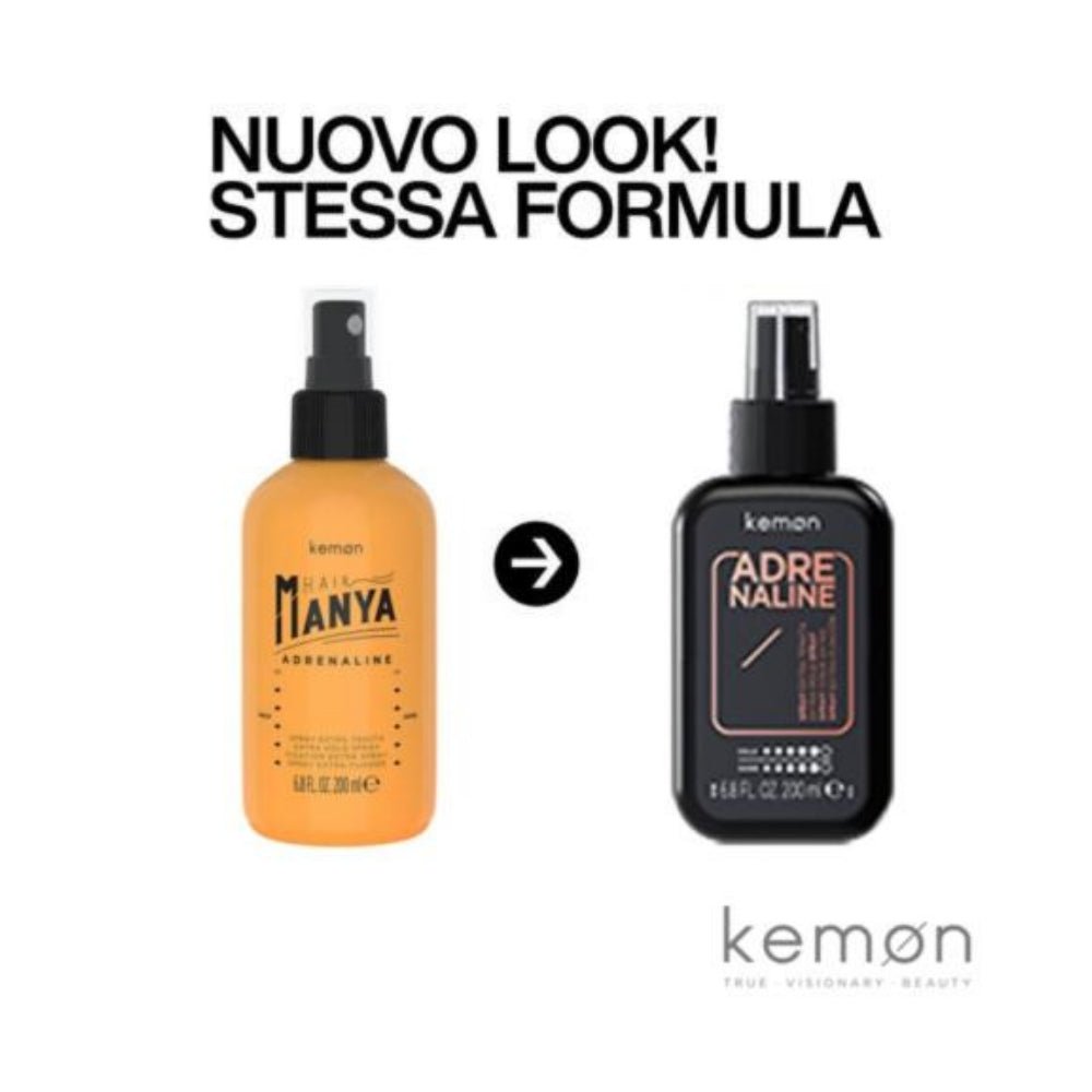 Kemon Adrenaline Lacca Capelli tenuta extra forte 200ml - Planethair 