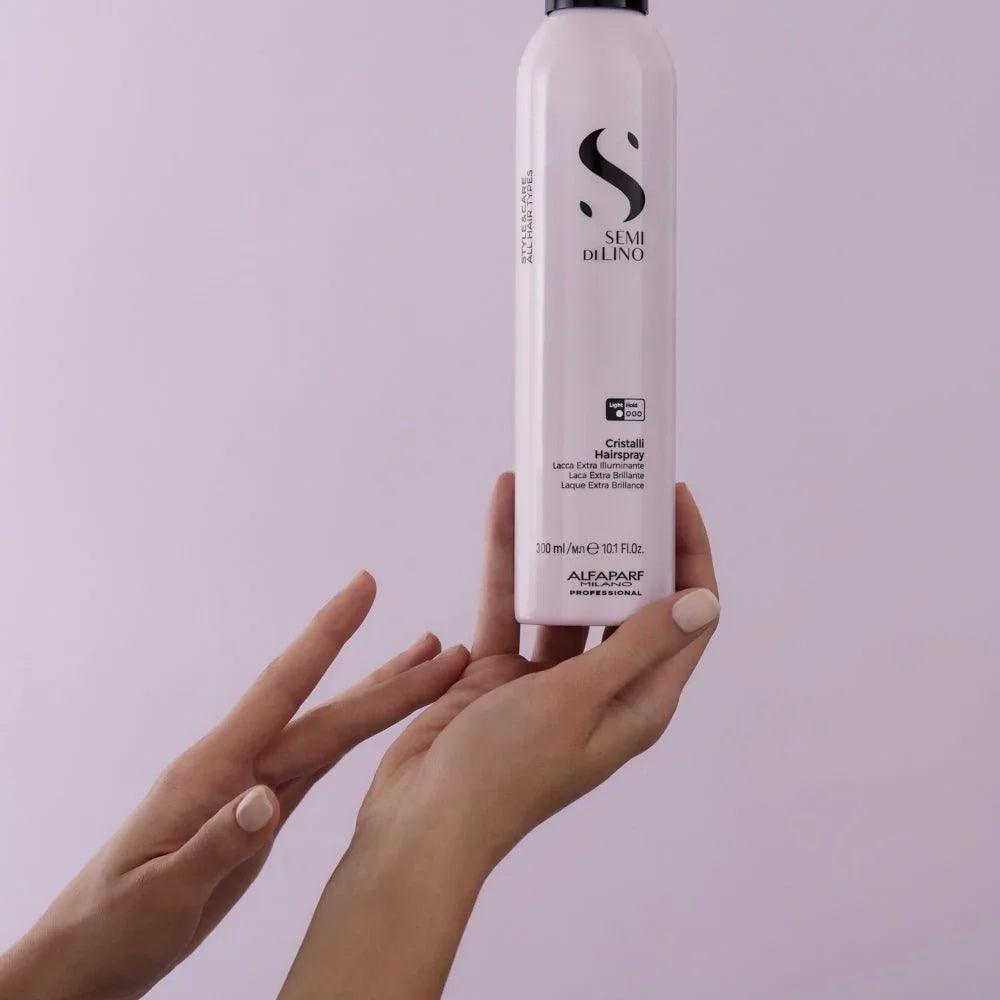 Alfaparf Semi di Lino Cristalli Hairspray lacca per capelli extra illuminante 300ml Alfaparf Milano Professional