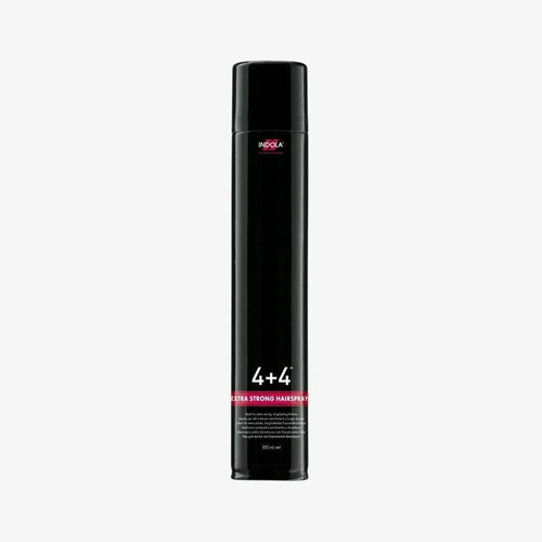 4+4 Extra Strong Hairspray Indola 500ml lacca extra forte - Planethair