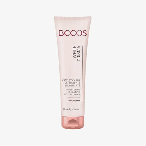 Becos White Prisma Crema Mousse Detergente Illuminante 150ml - Planethair