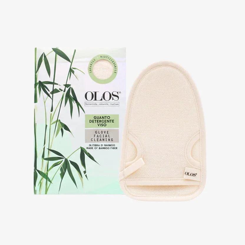 Olos Guanto Detergente Viso in fibra di bamboo