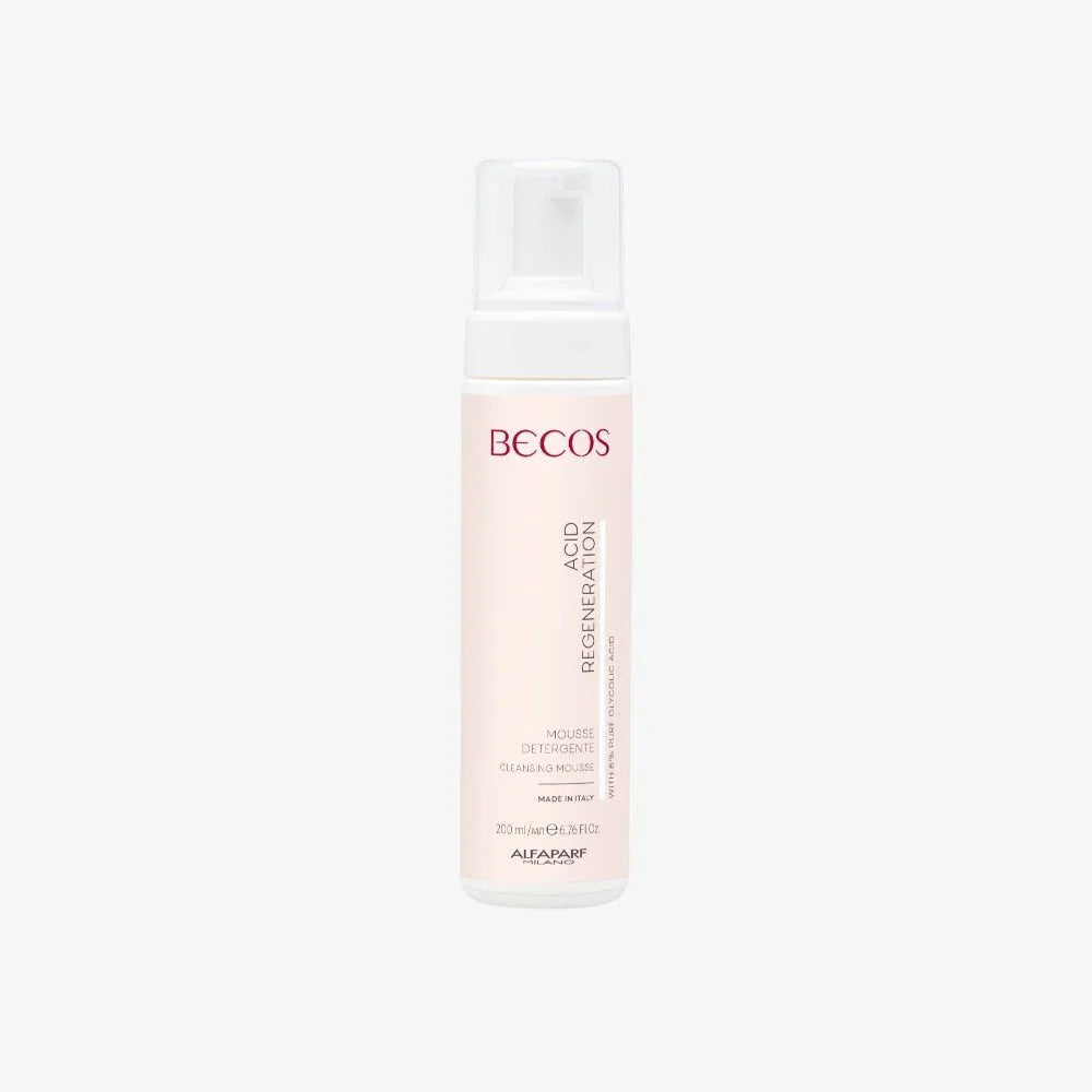 Becos Acid Regeneration mousse detergente illuminante 200ml - Planethair