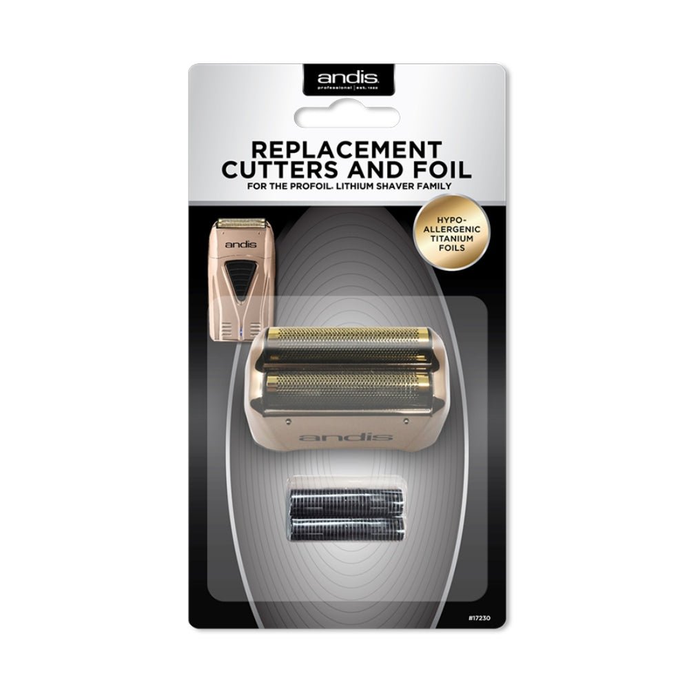 Andis Testina di Ricambio + Lame per Shaver Profoil Lithium Titanium Rame - Planethair 