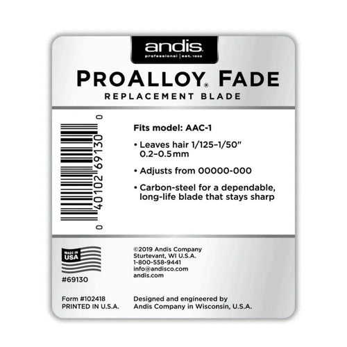 Andis Lama Pro Alloy Fade Replacement Blade - Planethair