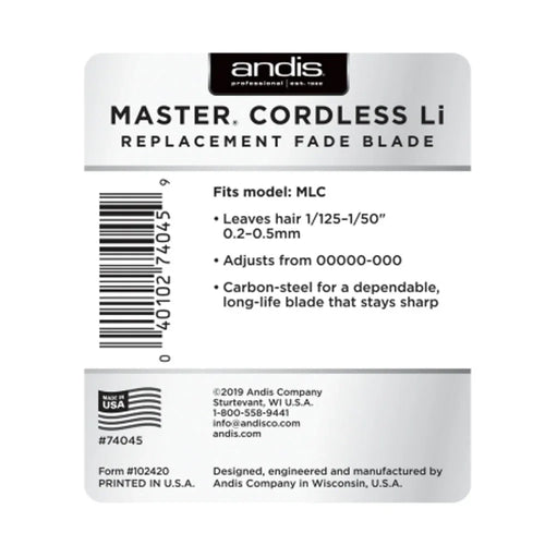 Andis Lama Testina di Ricambio per Master Cordless Li - Planethair