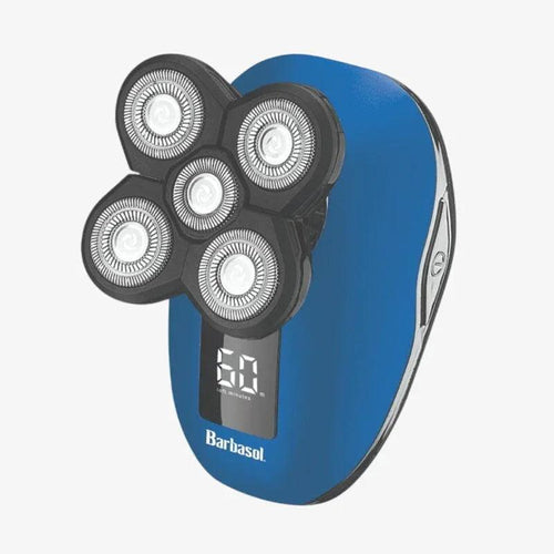 Barbasol Rechargeable LCD Head Shaver Set rasoio - Planethair