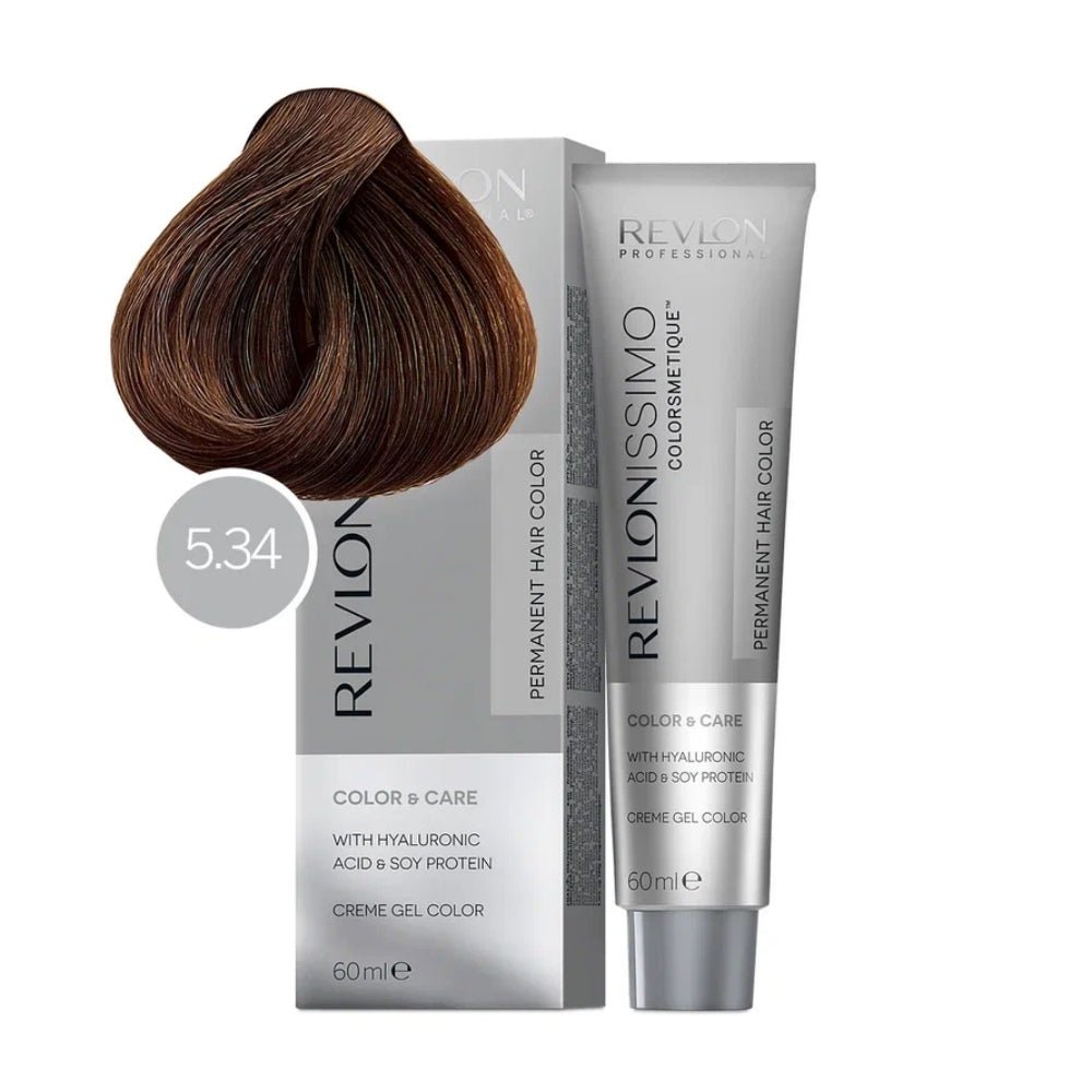 Revlonissimo Castano Chiaro Dorata Rame 5.34 60ml - Planethair 