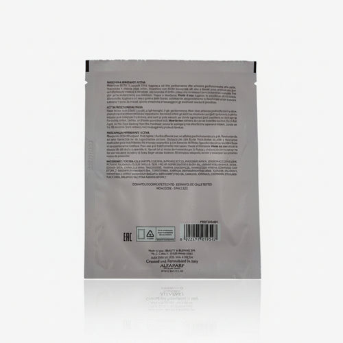 Becos Aqua Factor maschera viso idratante in tessuto Lyocell monodose
