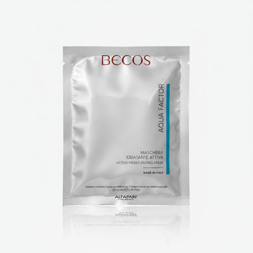 Becos Aqua Factor Maschera Idratante Viso 25ml con acido ialuronico
