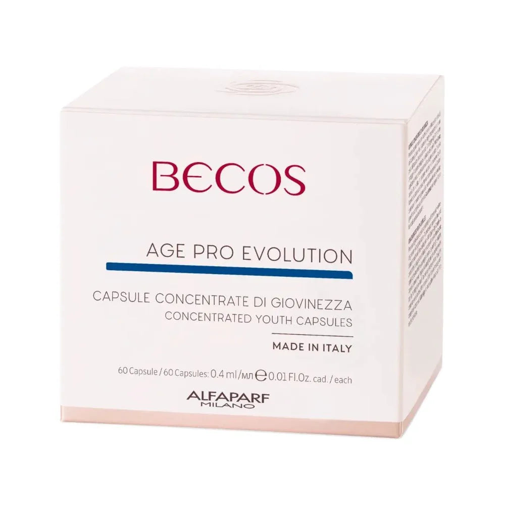 Becos Age Pro Evolution Capsule Concentrate di Giovinezza 60 capsule - Planethair