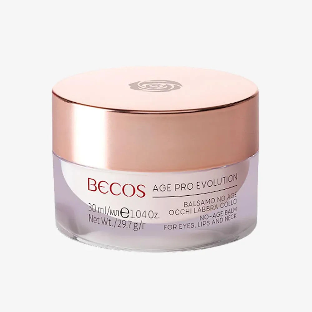 Becos Age Pro Evolution Balsamo No Age Occhi Labbra Collo 30ml