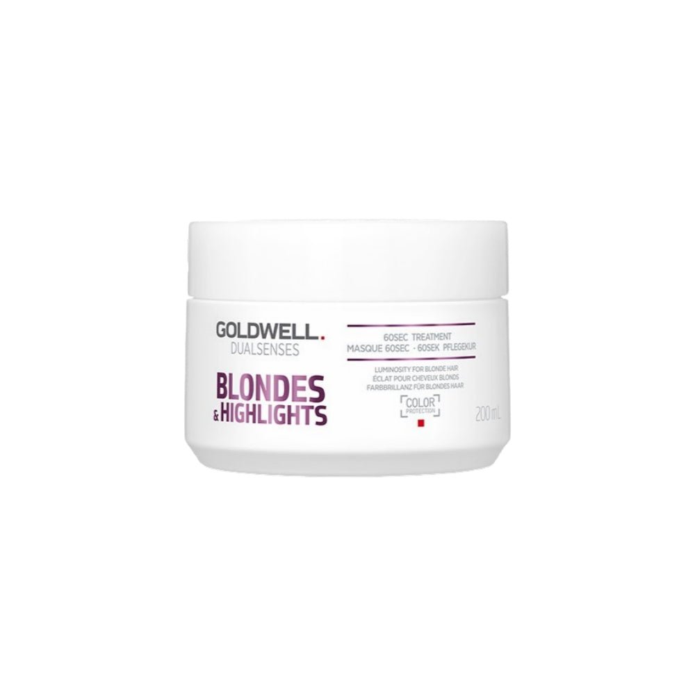 Goldwell Blondes & Highlights 60Sec Treatment rigenerante antigiallo 200ml