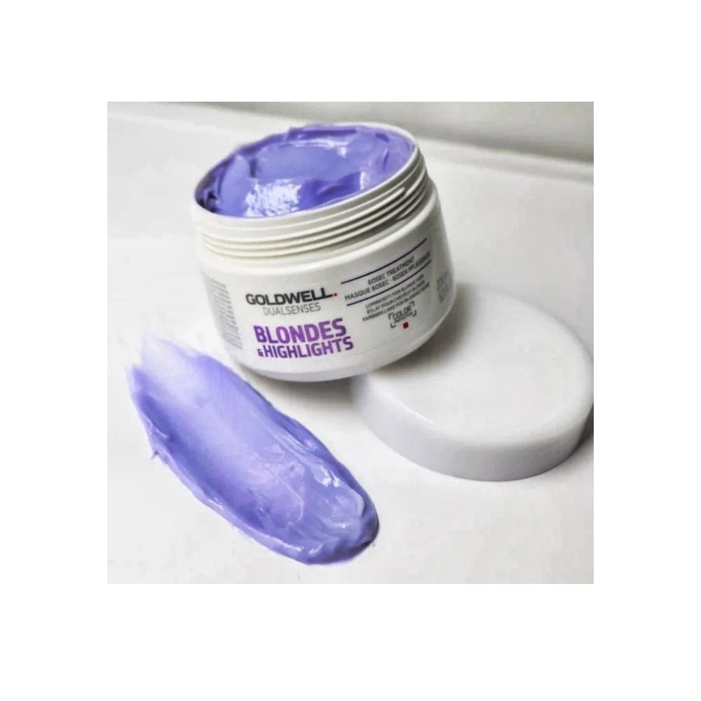 Goldwell Blondes & Highlights 60Sec Treatment rigenerante antigiallo texture