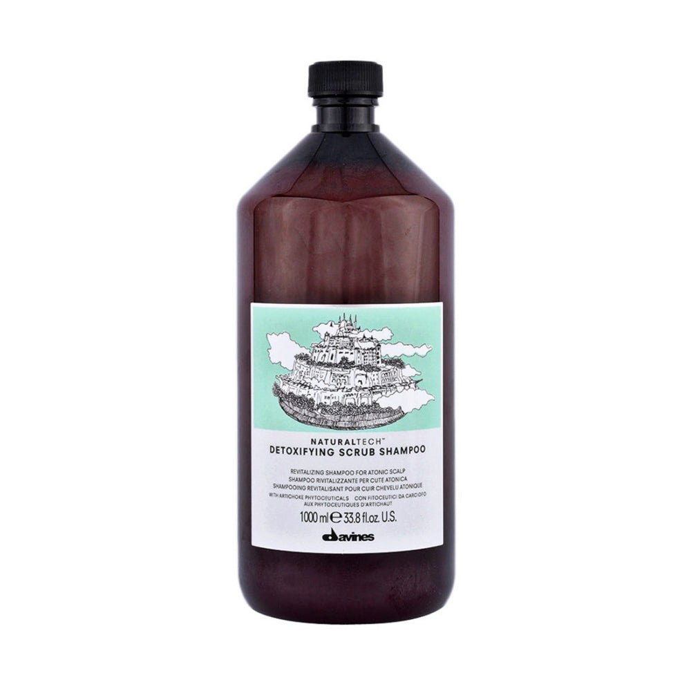 Davines Naturaltech Detoxifying Scrub Shampoo - Planethair 